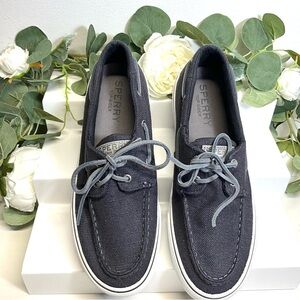 Sperry mens Bahama II Hemp boat shoes 9.5